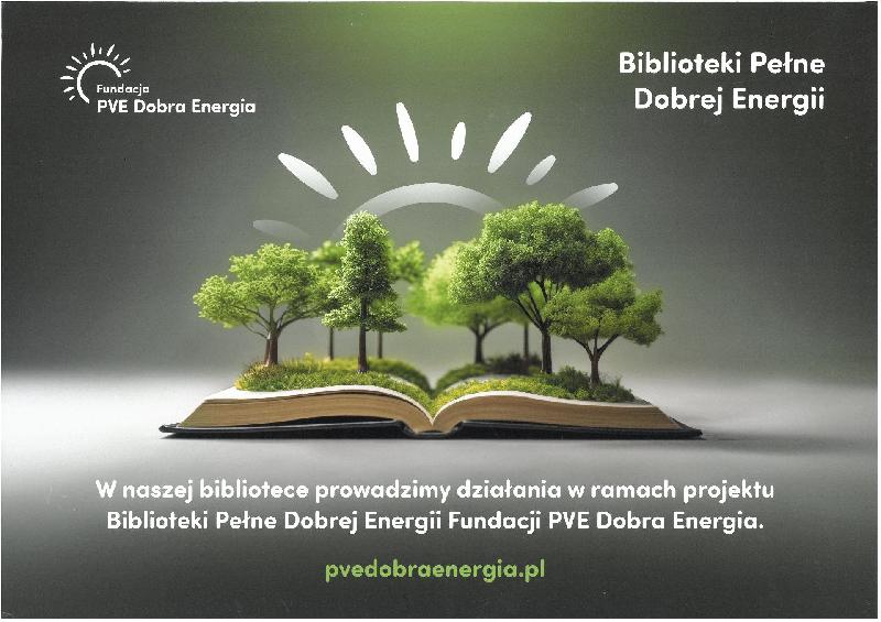 GBP Klucze dołączyła do projektu ,,Biblioteki Pełne Dobrej Energii'' 
