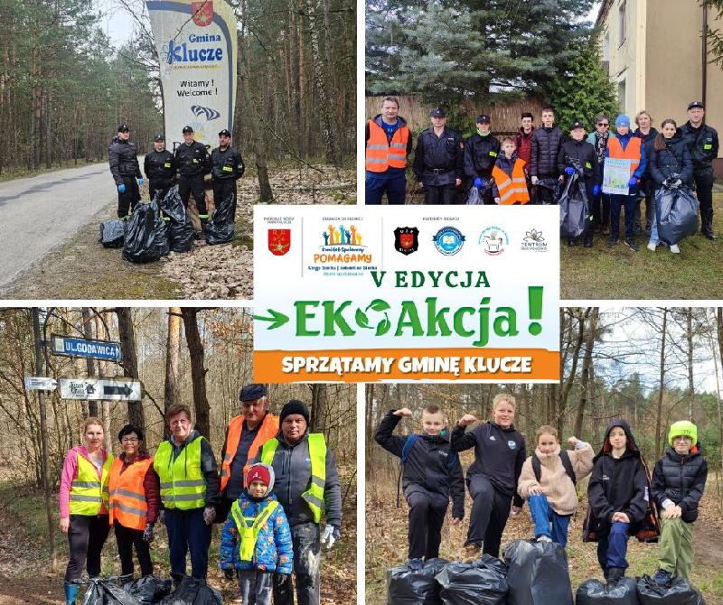 Podziękowania Wójta Gminy Klucze za udział w Eko-Akcji „Sprzątamy Gminę Klucze 2025”